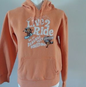 Aeropostale Orange Pullover Sweatshirt